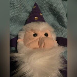 FOLKTAILS 20" Wizard Purple and Silver Puppet